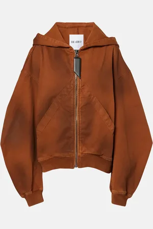 The Attico Kapuzenjacke aus Baumwolle