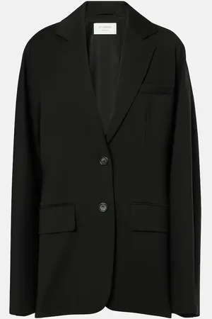 Sportmax Oversize-Blazer Ecru aus Schurwolle