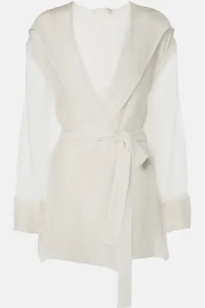 Max Mara Jacke aus Seidenchiffon