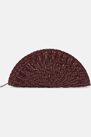 The Row Clutch Sunset aus Leder