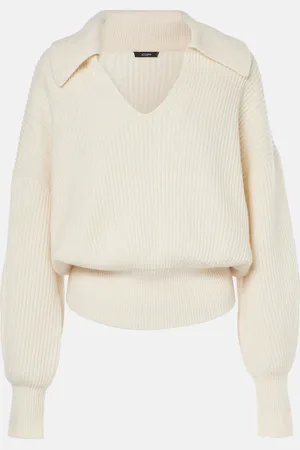 Joseph Polopullover aus Wolle, Kaschmir und Seide