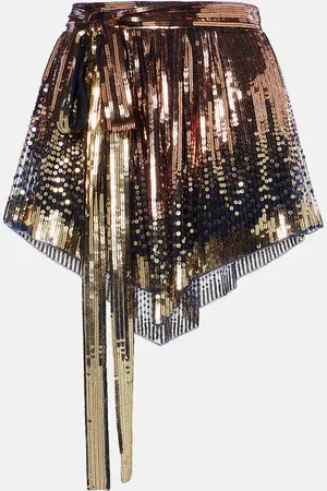 Paco rabanne Shorts mit Pailletten