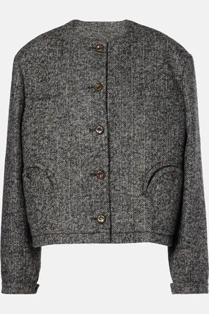 Blazé Milano Blazé Milano Jacke Lotus Gliss aus einem Wollgemisch