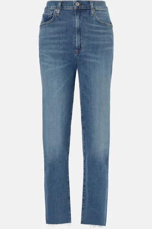 Citizens of Humanity High-Rise Straight Jeans Caia