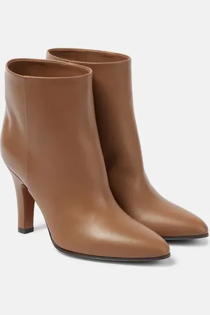 The Row Ankle Boots Prudens 90 aus Leder
