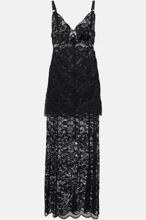 Paco rabanne Maxikleid aus Spitze