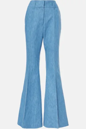 GABRIELA HEARST High-Rise-Schlaghose Rhein aus Denim