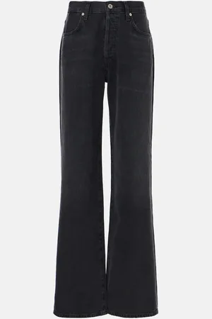 Citizens of Humanity High-Rise Wide-Leg Jeans Annina 33