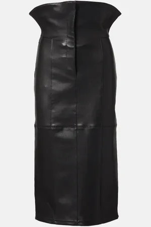 Alexander McQueen Bleistiftrock aus Leder