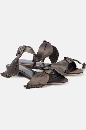 The Row Sandalen Vika aus Satin