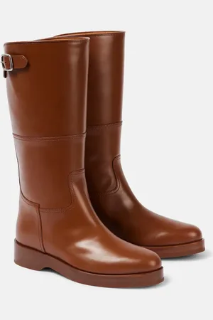 Loro Piana Stiefel Lupo aus Leder