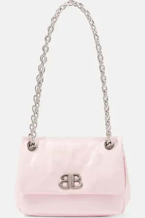 Balenciaga Schultertasche Monaco Mini aus Leder