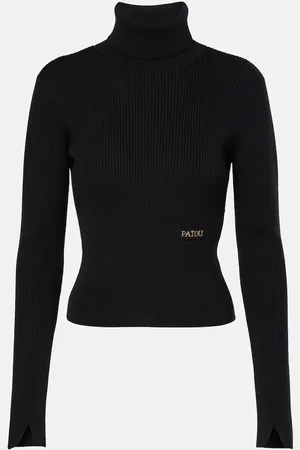 Patou Rollkragenpullover aus einem Wollgemisch