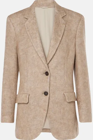 Brunello Cucinelli Blazer aus Wolle, Mohair und Kaschmir