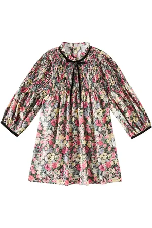 La Coqueta Bedrucktes Kleid Raya aus Baumwolle
