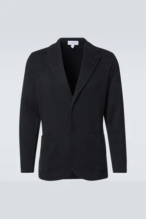 LARDINI Blazer aus Leinen und Baumwolle