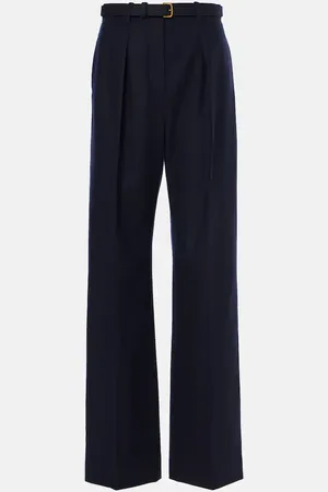Loro Piana Weite Hose Edward aus Wolle und Kaschmir