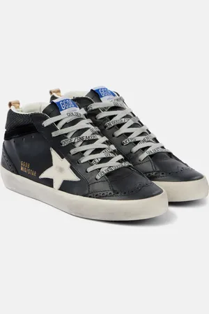 Golden Goose Sneakers Mid Star aus Leder