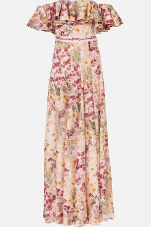 Agua by Agua Bendita Off-Shoulder-Maxikleid