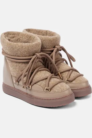 INUIKII Schneestiefel Felt Wedge