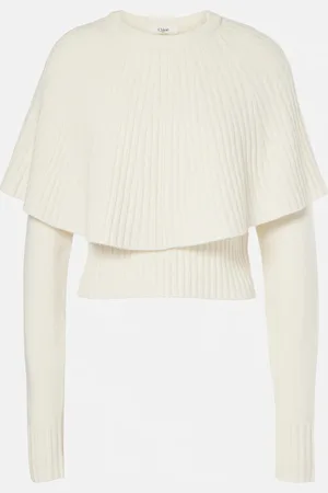 Chloé Chloé Top aus Wolle und Kaschmir