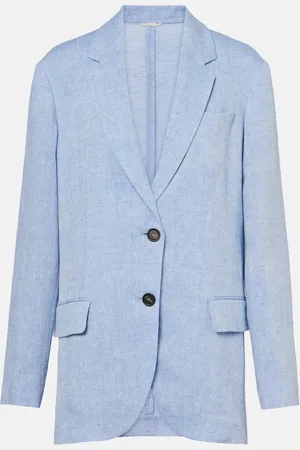 Brunello Cucinelli Blazer aus einem Leinengemisch