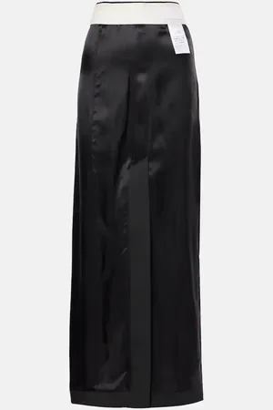 Maison Margiela Maxirock aus Satin
