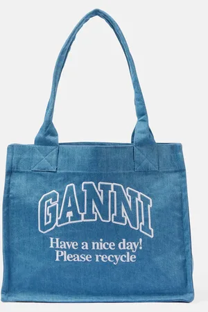 Ganni Tote aus Denim