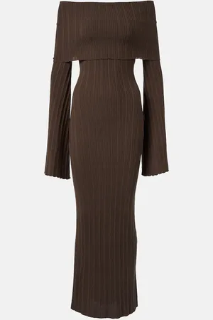AYA MUSE Off-Shoulder-Maxikleid aus Jersey