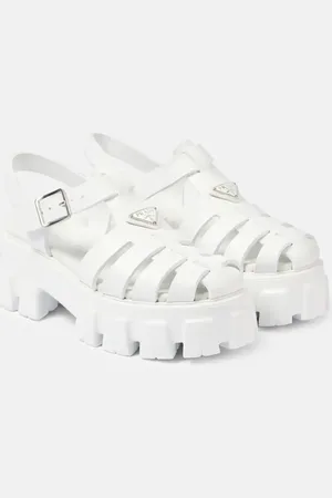 Prada Plateausandalen Monolith