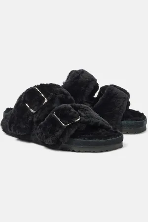 Birkenstock Sandalen Arizona aus Shearling
