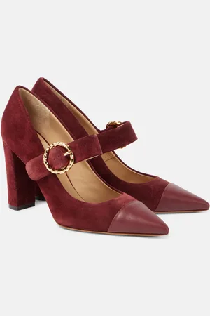 ULLA JOHNSON Pumps Kiki 95 aus Veloursleder