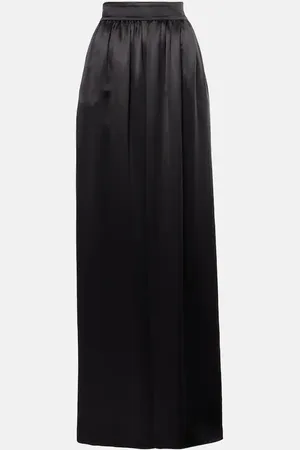 Dolce & Gabbana Maxirock aus Seidensatin