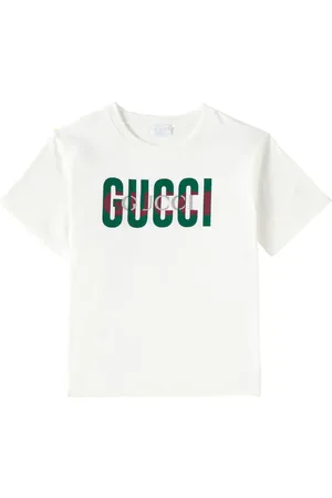 Gucci Bedrucktes T-Shirt aus Baumwolle