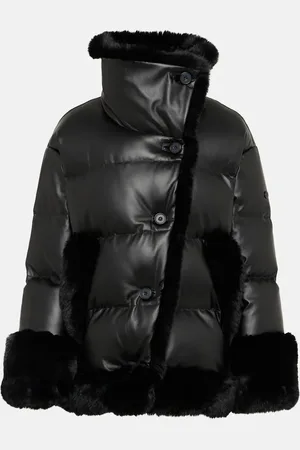 Goldbergh Daunenjacke Solange mit Faux Fur