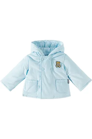 Moschino Baby Jacke Teddy Bear aus Baumwolle