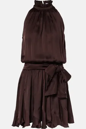 POUPETTE ST BARTH Minikleid Bianca aus Satin