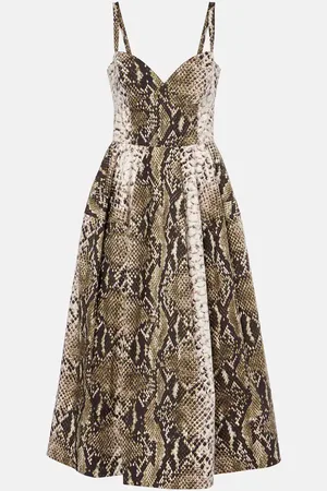 Oscar de la Renta Robe aus Popeline