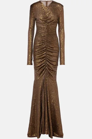 Norma Kamali Robe mit Pailletten