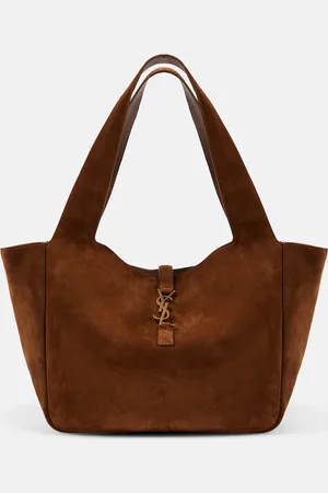 Saint Laurent Tote Le 5 à 7 Bea aus Veloursleder