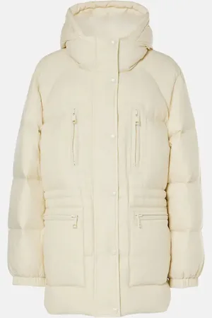 YVES SALOMON Daunenjacke mit Shearling