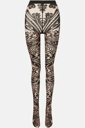 Wolford X Etro Strumpfhose Tattoo