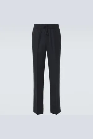 BRIONI Gerade Hose Asolo aus Woll-Twill
