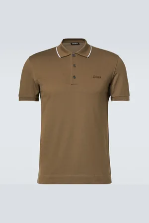 Ermenegildo Zegna Polohemd aus einem Baumwollgemisch