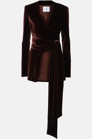 GALVAN Blazer Winter Sun aus Samt