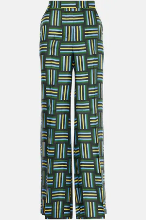 Dorothee Schumacher Weite High-Rise-Hose aus Seide
