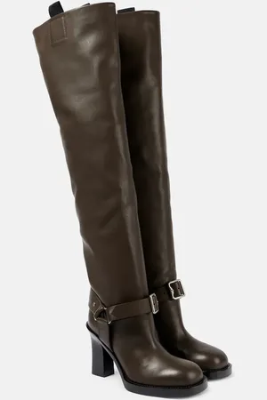Burberry Overknee-Stiefel aus Leder