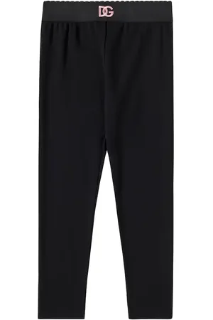 Dolce & Gabbana Leggings DG aus einem Baumwollgemisch