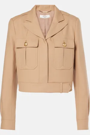 Chloé Chloé Cropped-Jacke aus Baumwolle