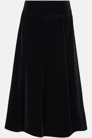 Max Mara Midirock Paraggi aus Baumwollsamt
